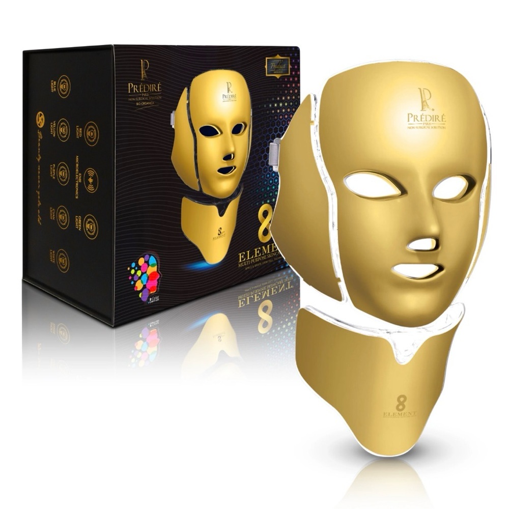 Prédiré Paris “8 Element” Multi-Purpose Skincare Mask- Gold (New In Box)